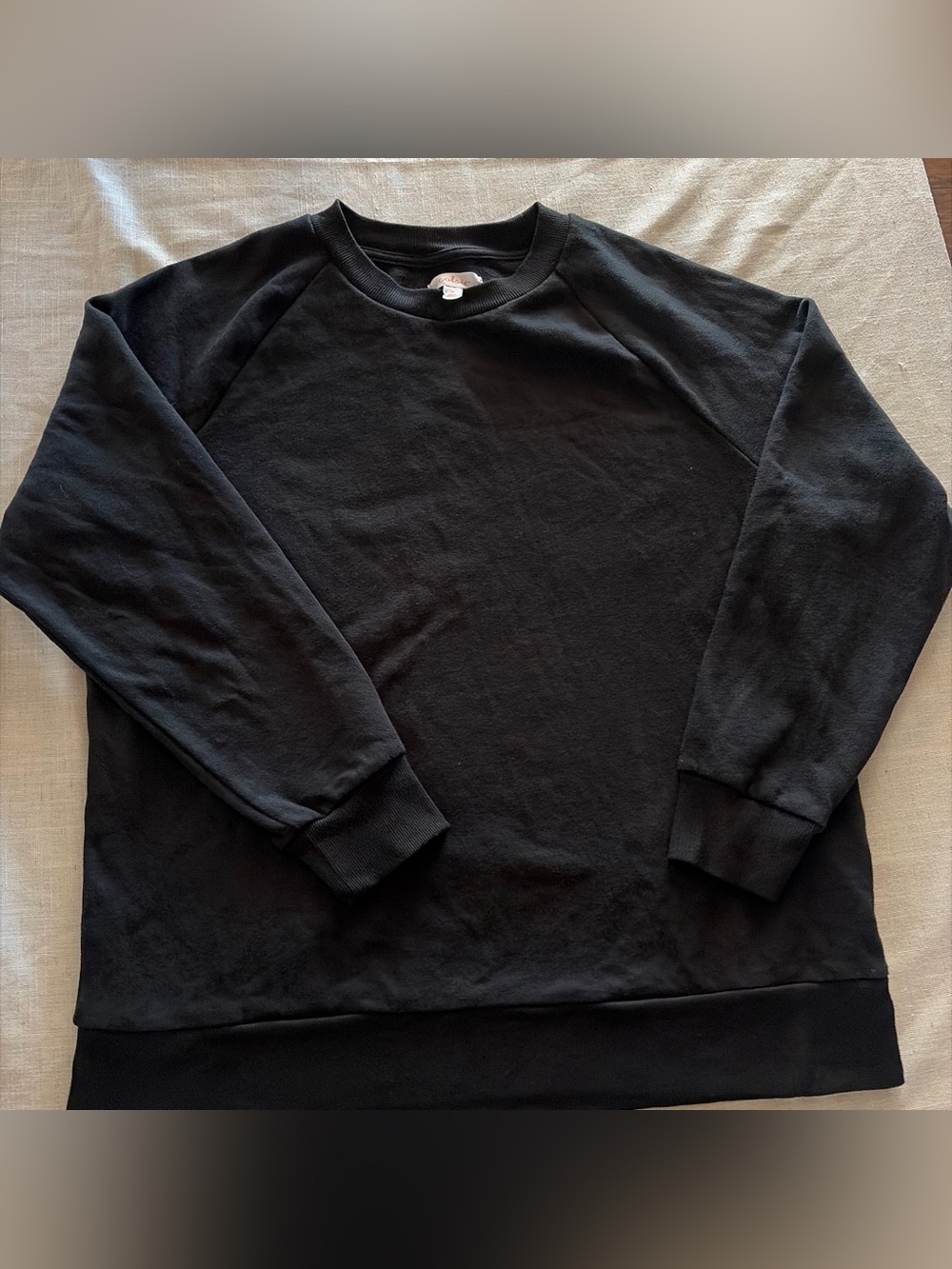 0048-ColsieBlack Crewneck Sweatshirt